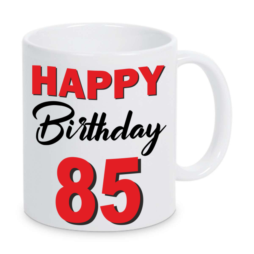 Geburtstag Happy Birthday 85